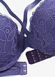 Reggiseno con coppe preformate, ferretto e pizzo delicato, bonprix