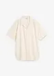 Camicia a maniche corte in misto lino, bonprix