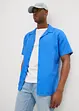 Camicia a maniche corte in misto lino, bonprix