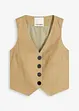 Gilet in misto lino, bonprix