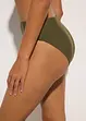 Slip per bikini a vita alta e sgambati, bonprix