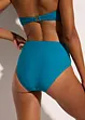 Slip per bikini sgambati a vita alta, bonprix