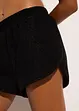 Shorts copricostume con filato glitterato, bonprix