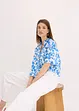 Pantaloni culotte in misto cotone elasticizzato, bonprix