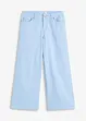 Pantaloni culotte in misto cotone elasticizzato, bonprix