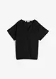 Blusa oversize con fondo elastico, bonprix