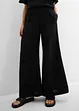 Pantaloni a palazzo con pinces, bonprix