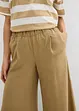 Pantaloni a palazzo con pinces, bonprix