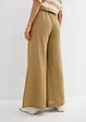 Pantaloni a palazzo con pinces, bonprix