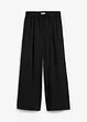 Pantaloni a palazzo con pinces, bonprix