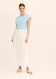 Gonna in jersey con fascia alta in vita, bonprix
