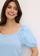 Maglia con maniche a sbuffo, bonprix