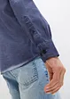 Camicia a maniche lunghe in puro cotone effetto lavato, bonprix
