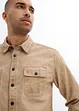 Camicia a maniche lunghe in puro cotone effetto lavato, bonprix