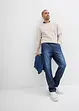 Jeans con elastico in vita in denim estivo, classic fit (pacco da 2), bonprix
