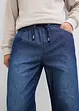 Jeans con elastico in vita in denim estivo, classic fit (pacco da 2), bonprix