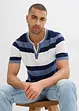 Maglia serafino a maniche corte, bonprix
