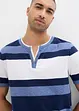 Maglia serafino a maniche corte, bonprix
