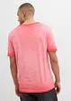 T-shirt in puro cotone biologico con effetto lavato, bonprix