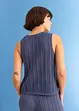 Gilet in maglia con motivo traforato, bonprix
