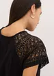 Maglia con pizzo, bonprix