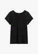 Maglia con pizzo, bonprix