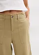 Pantaloni larghi in misto lino fresco, bonprix