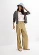 Pantaloni larghi in misto lino fresco, bonprix