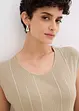 Abito in maglia aderente in misto viscosa, bonprix