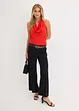 Top con scollo all'americana, bonprix