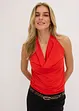 Top con scollo all'americana, bonprix
