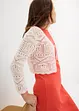 Bolero con ricami e maniche a 3/4, bonprix