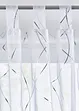 Tenda trasparente con fantasia lucida e poliestere riciclato (pacco da 1), bonprix