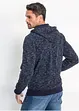 Felpa con zip e cappuccio, bpc bonprix collection