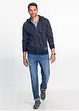 Felpa con zip e cappuccio, bpc bonprix collection