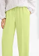 Pantaloni larghi in misto viscosa fluente, bonprix