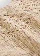 Maglione traforato in misto lino, bonprix