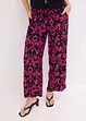 Pantaloni fantasia in viscosa fluente, bonprix