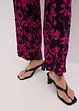 Pantaloni fantasia in viscosa fluente, bonprix