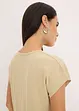 Maglia effetto lino, bonprix