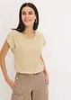 Maglia effetto lino, bonprix