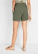 Shorts in jersey con cinta comoda e pizzo in misto viscosa, bonprix