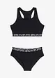 Bikini sportivo con spalline olimpioniche (set 2 pezzi), bonprix