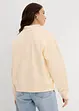 Felpa oversize in puro cotone biologico, bonprix