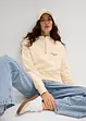 Felpa oversize in puro cotone biologico, bonprix