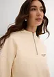 Felpa oversize in puro cotone biologico, bonprix
