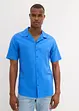 Camicia a maniche corte in misto lino, bonprix