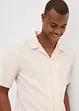 Camicia a maniche corte in misto lino, bonprix