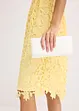 Abito in pizzo con inserto all'uncinetto, bonprix