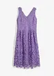 Abito in pizzo con inserto all'uncinetto, bonprix